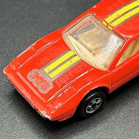 Hot Wheels 1977 Vintage Ferrari 308 GTB Red Car Rare Original - Picture 2 of 7